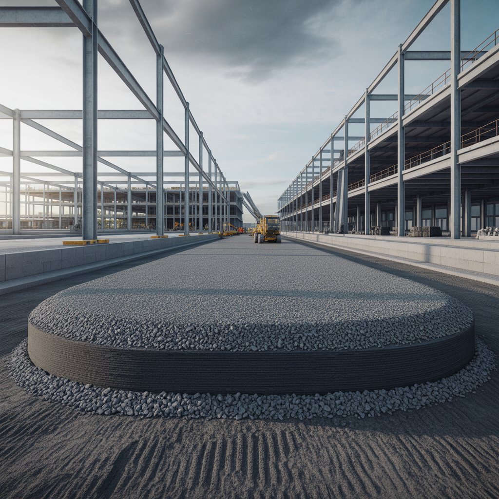 1.Sa sakerstaller du en langsiktigt stabil markyta vid industriell byggnation