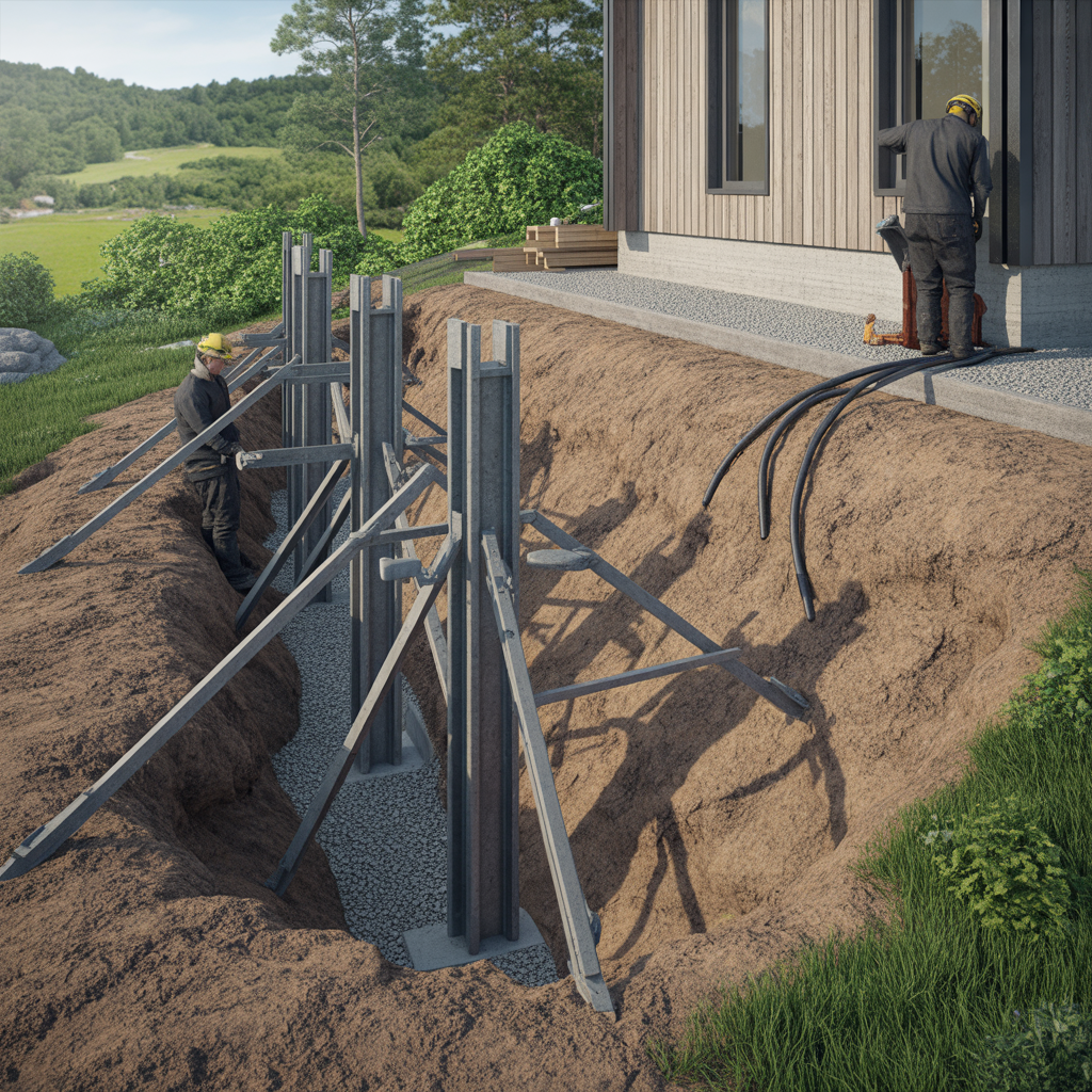 10.Vilka tekniker anvands for att stabilisera instabila markforhallanden