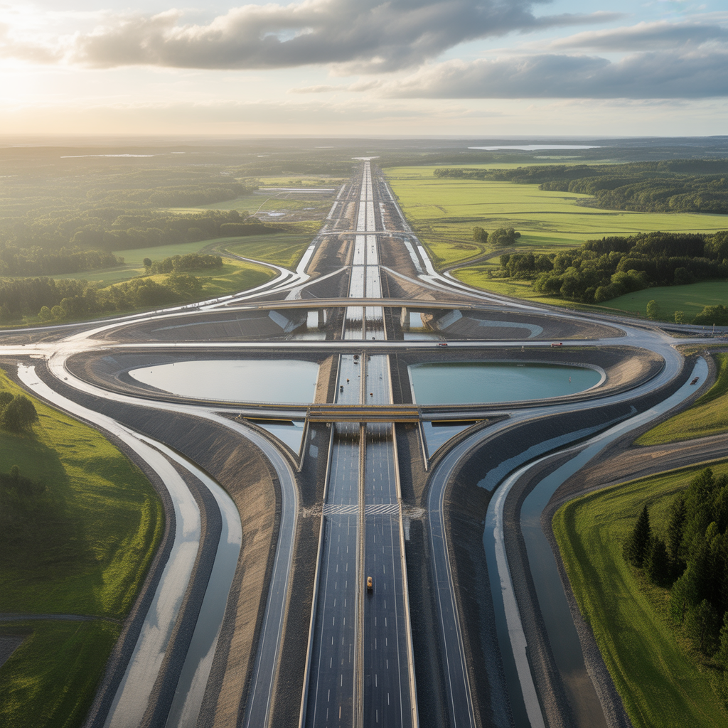 7.Hur forbattrar du vattenavrinning vid stora infrastrukturprojekt