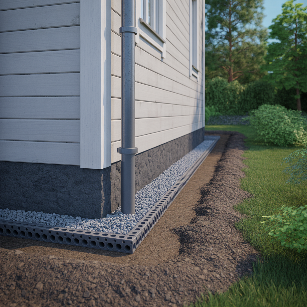 9.Sa skapar du en draneringslosning som skyddar marken fran erosion