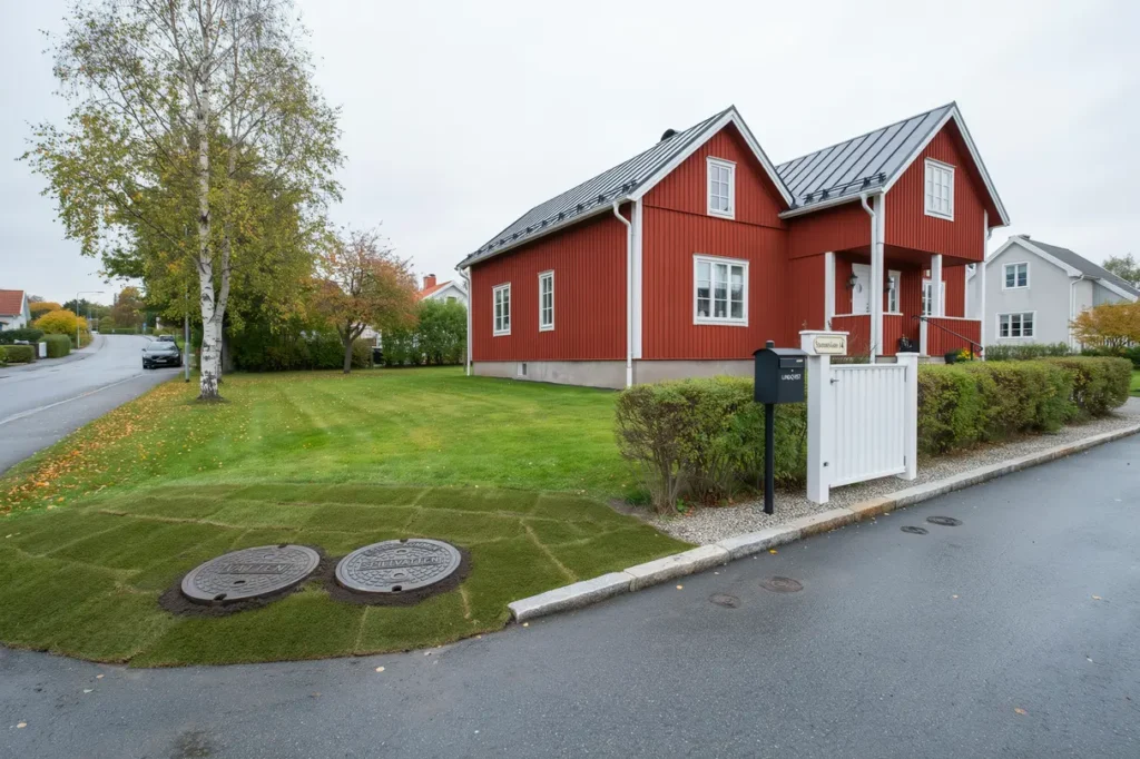 anslutning till kommunalt vatten och avlopp i stehag esl v